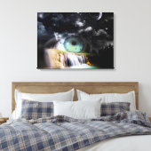 Toile Surréalisme de la cascade (Insitu(Chambre))