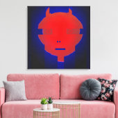 Toile Surréalisme du diable numérique Ken Gage (Insitu(Salon))