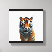 Toile Surveillance de tigre (Recto)
