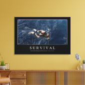 Toile Survie : Citation Inspirationnelle 1 (Insitu(Salon))