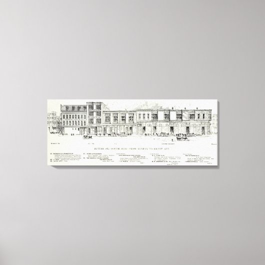 Toile Sutter South side Kearny et Grant (Recto)