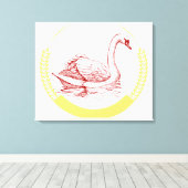 Toile Swan (Insitu (Plancher de Bois))