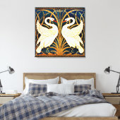 Toile Swan and Rush and Iris, fine art, (Insitu(Chambre))