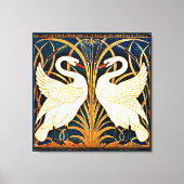 Toile Swan and Rush and Iris, fine art, (Recto)