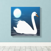 TOILE SWAN BLANC (Insitu (Plancher de Bois))