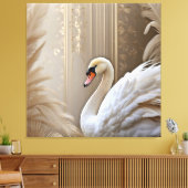 Toile *~* Swan blanc SC1 Majestic Belle (Insitu(Salon))