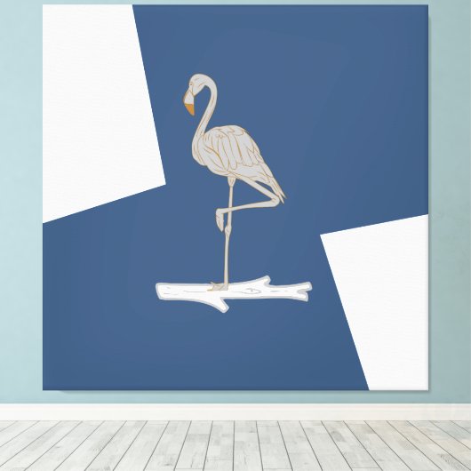 Toile Swan, design simple (Insitu (Plancher de Bois))