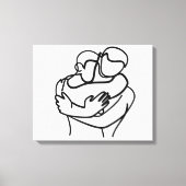 Toile Sweet Hug Embrace (Recto)