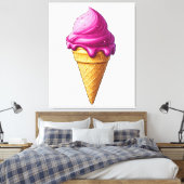 Toile Sweet Swirl - Ice Cream Art Imprimer (Insitu(Chambre))