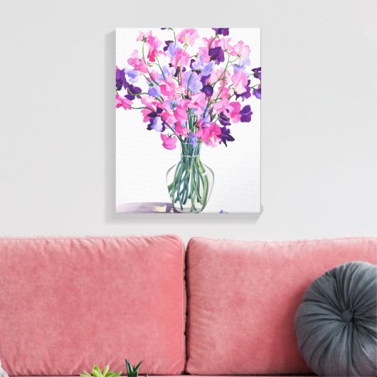 Toile Sweetpeas 2007 (Insitu(Salon))