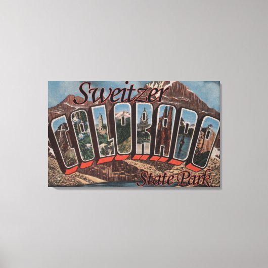Toile Sweitzer State Park, Colorado (Recto)