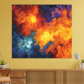 Toile Swirling Elemental Nebula Abstract (Insitu(Salon))
