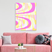 Toile Swirls des années 70 (Insitu(Salon))