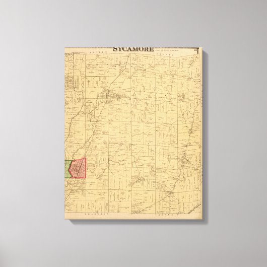 Toile Sycamore, Ohio (Recto)
