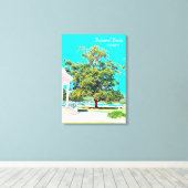 Toile Sydney Balmoral Beach blanc Rotunda (Insitu (Plancher de Bois))