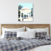 Toile Sydney Balmoral Beach blanc Rotunda (Insitu(Chambre))
