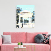 Toile Sydney Balmoral Beach blanc Rotunda (Insitu(Salon))