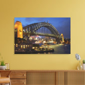 Toile Sydney Harbour Bridge et Park Hyatt Sydney Hotel (Insitu(Salon))