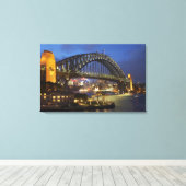 Toile Sydney Harbour Bridge et Park Hyatt Sydney Hotel (Insitu (Plancher de Bois))
