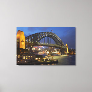 Toile Sydney Harbour Bridge et Park Hyatt Sydney Hotel