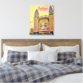 Toile Sydney Luna Park - carte de voyage (Insitu(Chambre))