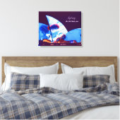 Toile Sydney Opera House coloré Australie (Insitu(Chambre))