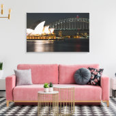 Toile Sydney Opera house et Harbour bridge (Insitu(Salon))