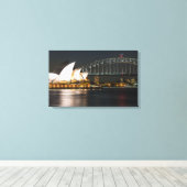 Toile Sydney Opera house et Harbour bridge (Insitu (Plancher de Bois))