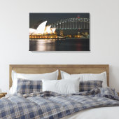 Toile Sydney Opera house et Harbour bridge (Insitu(Chambre))