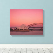 Toile Sydney Opera House et Harbour, New South (Insitu (Plancher de Bois))