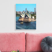 Toile Sydney - OPÉRA HOUSE - panorama (Insitu(Salon))