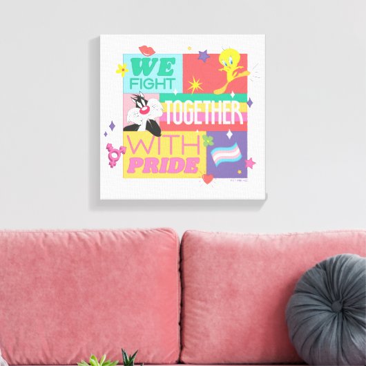 Toile SYLVESTER™ & TWEETY™| We Fight Together With Pride (Insitu(Salon))