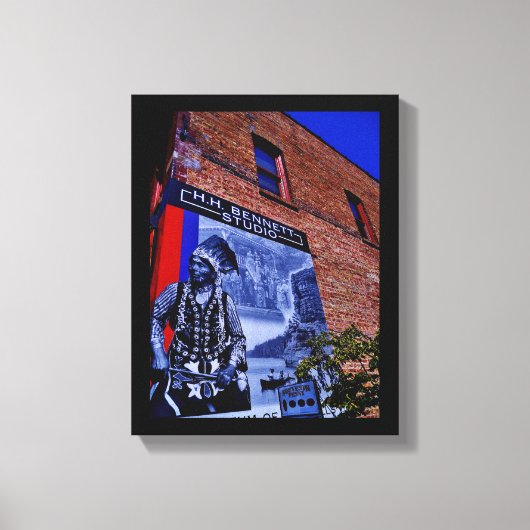 Toile Symbole amérindien (Recto)