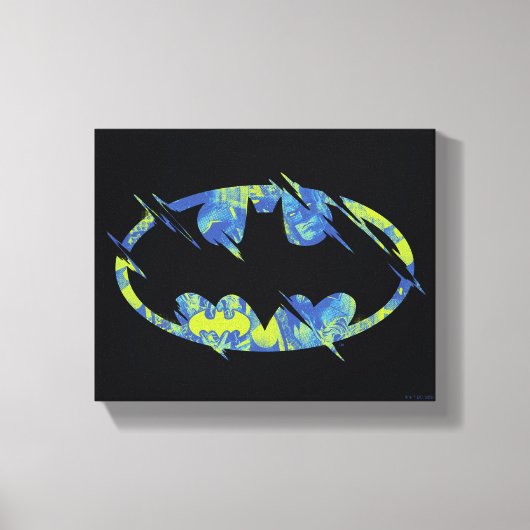 Toile Symbole Batman Électrique (Recto)