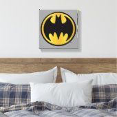 Toile Symbole Batman | Logo classique (Insitu(Chambre))