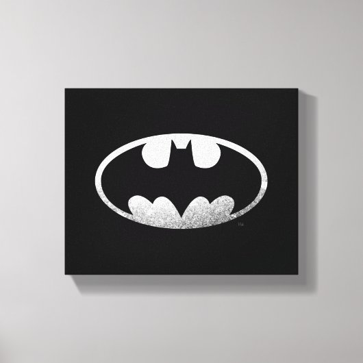 Toile Symbole Batman | Logo Grainy (Recto)