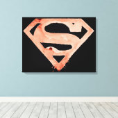 Toile Symbole café S - Rouge (Insitu (Plancher de Bois))