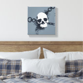 Toile Symbole crâne du Necromancer (Insitu(Chambre))