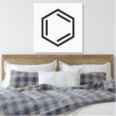 TOILE SYMBOLE D'ANNEAU BENZENE (Insitu(Chambre))