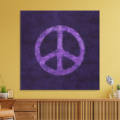 TOILE SYMBOLE DE LA PAIX POPULAIRE DÉSORMAIS (Insitu(Salon))