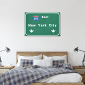 Toile Symbole de la route nationale de New York (Insitu(Chambre))