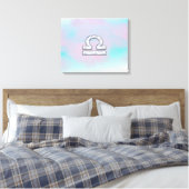 Toile Symbole de Libra Zodiac Mère de style perle (Insitu(Chambre))