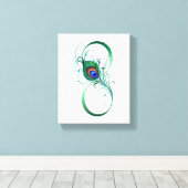 Toile Symbole de l'Infinity (Insitu (Plancher de Bois))