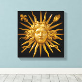 Toile Symbole de Louis XIV le Roi Soleil (Insitu (Plancher de Bois))