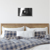 Toile Symbole de marche noir blanc de Manhattan New York (Insitu(Chambre))