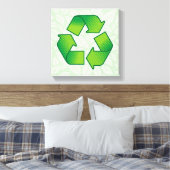Toile Symbole de recyclage (Insitu(Chambre))
