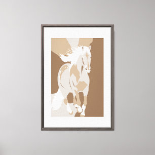 Toile Symbole du Cheval