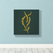 Toile Symbole floral TAURIEL™ (Insitu (Plancher de Bois))