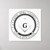 Toile Symbole franc-maçonnerie (Recto)
