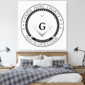 Toile Symbole franc-maçonnerie (Insitu(Chambre))